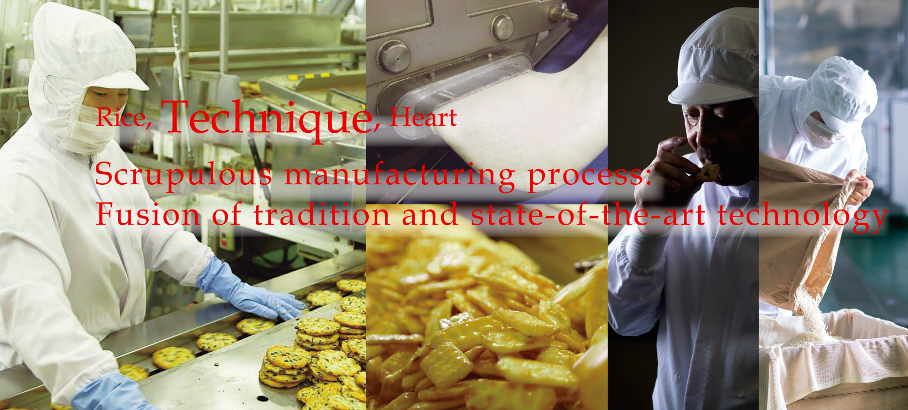 Rice,Technique,Heart Scrupulous manufacturing process: Fusion of tradition and state-of-the-art technology